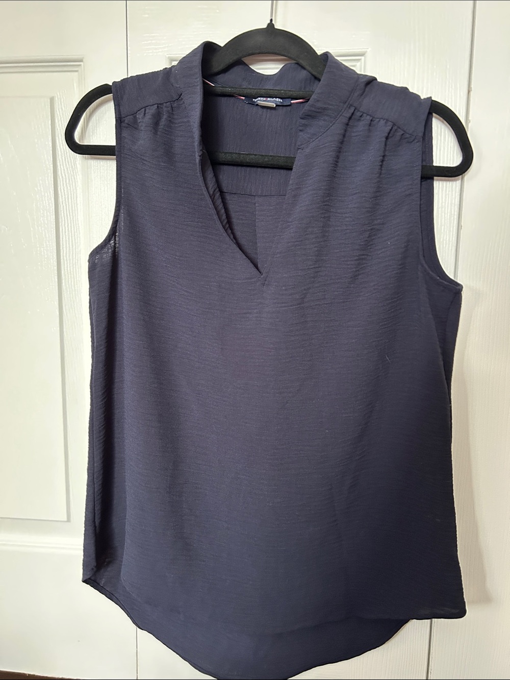 Tommy Hilfiger Sleeveless V neck Blouse